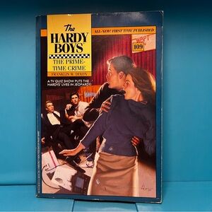 ⭐️ The Hardy Boys - The Prime-Time Crime (1991) - Minstrel Books (Pocket Books)